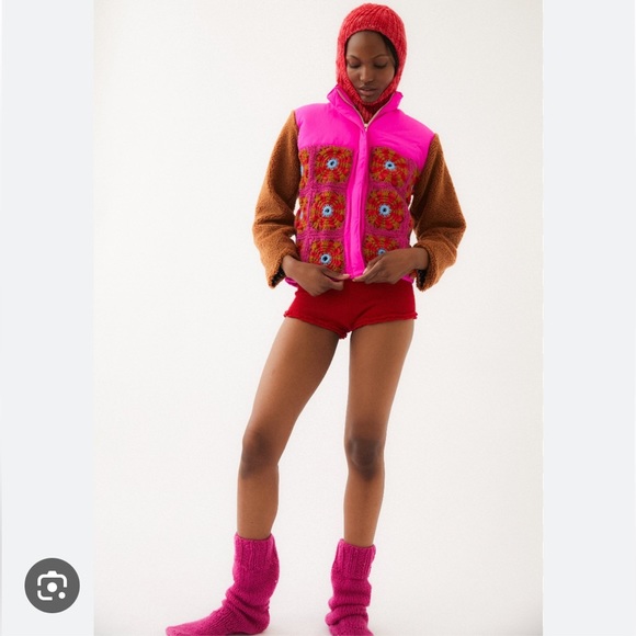 🌟HP🌟ANTHROPOLOGIE NWT Tach Nicoleta Crochet Jacket Size M. - Picture 8 of 10